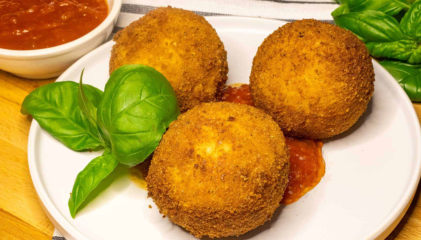 SICILIAN RICE BALL image