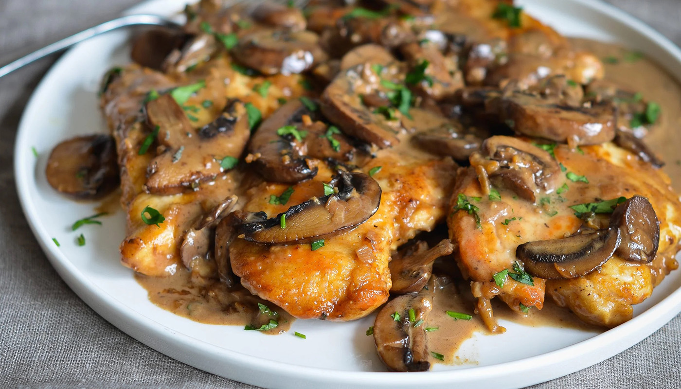 CHICKEN MARSALA image