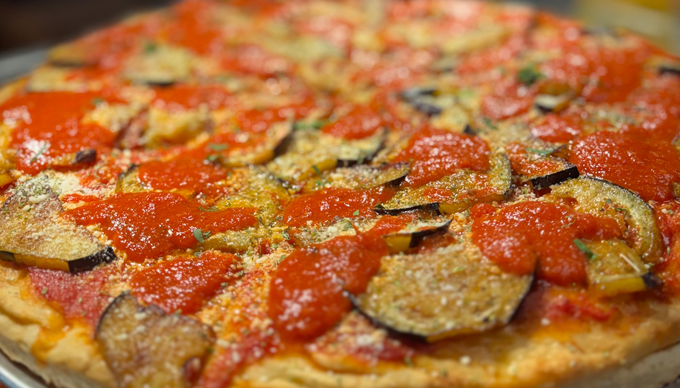 EGGPLANT PIZZA image