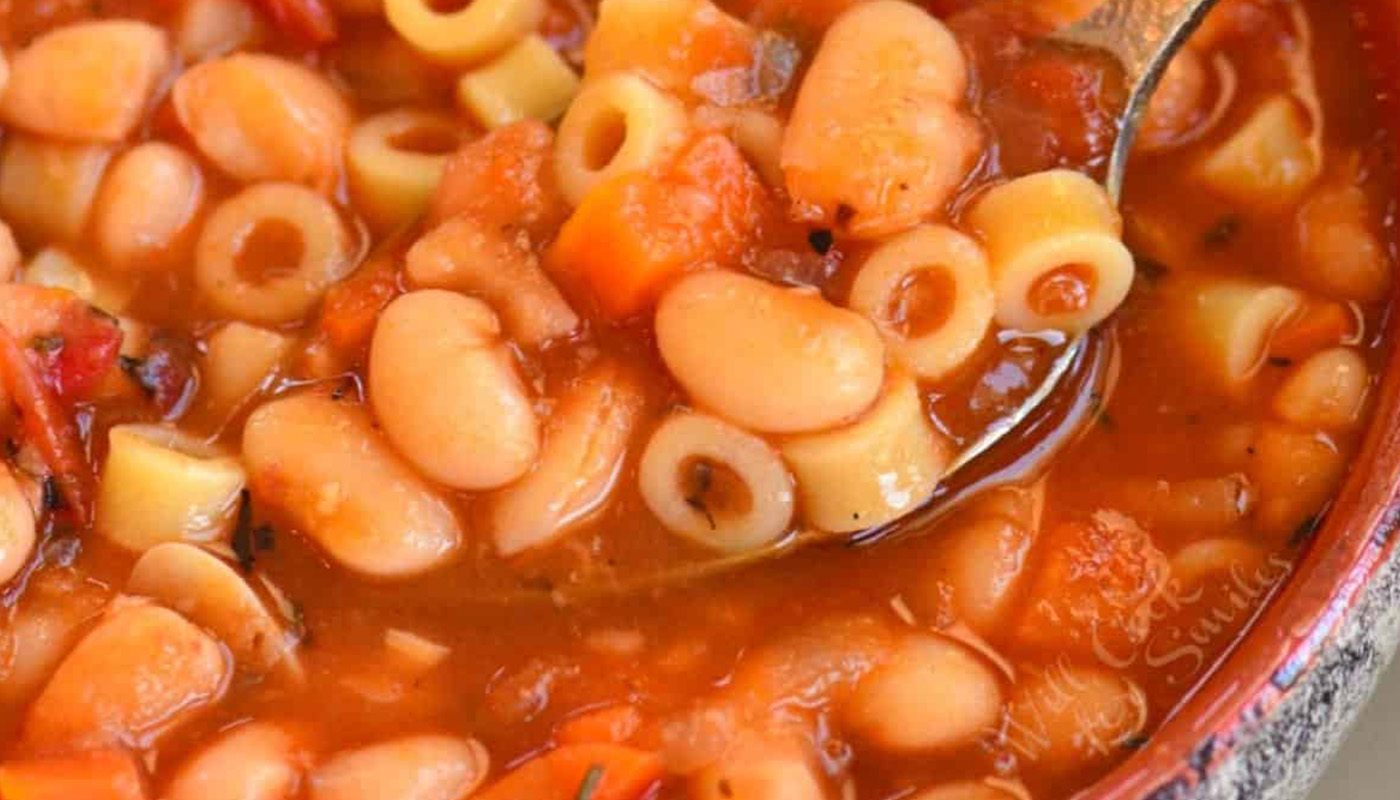 PASTA & FAGIOLI SOUP image